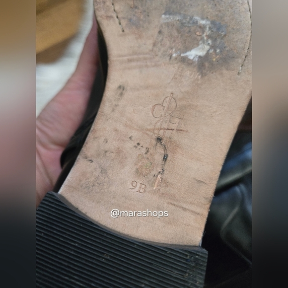 Cole Haan Daelin Two Tone Riding Boots - Picture 7 of 7